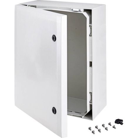 Fibox Modelo de armario eléctrico gris 50x40x21 cm