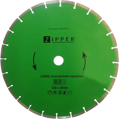 ZIPPER Disque diamant segmenté 350x30mm