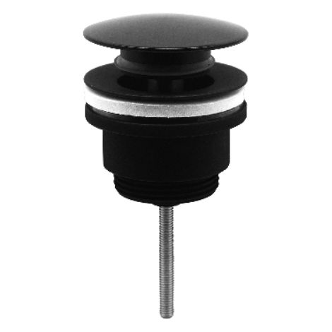 Piletta lavabo click-clack nera