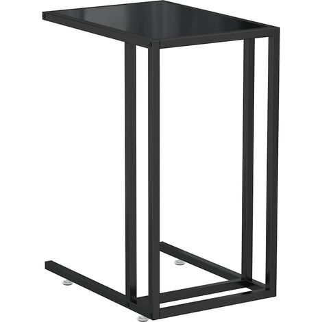 Maison Exclusive - Computer-Beistelltisch Schwarz 50x35x65 cm Har (1/5)