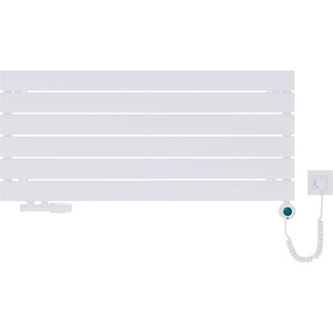 Radiateur d&x27intérieur  LUXRAD Solis horizontal 445 x 1000 mm blanc ZDC 400W (1/3)