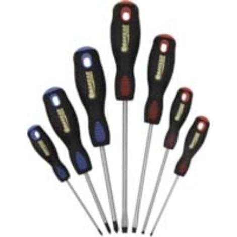 Satz 7 Schraubendreher mit klassischer Klinge dt DRAKKAR TOOLS - 13252 (1/5)