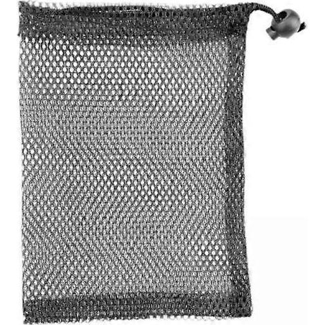 Lot de 3 petits sacs de rangement en filet à cordon pour jouets, rouge à lèvres et écouteurs (1/5)