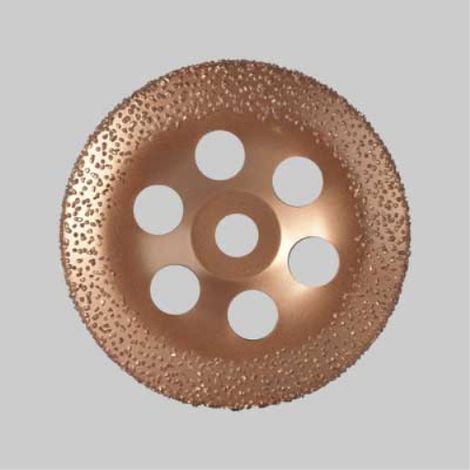 Disco abrasivo 'carbide' ø 115x22 mm - grana media MOLITAL (1/2)