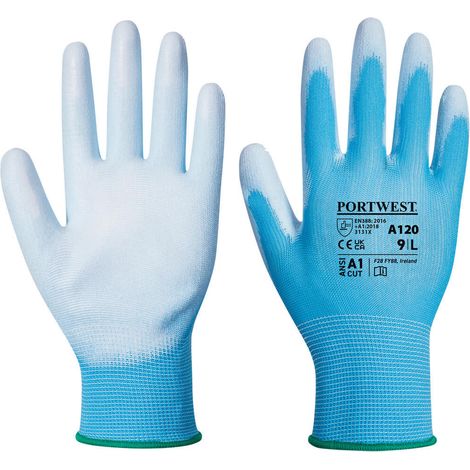Gant enduit PU couleur : Bleu taille XXL - PORTWEST