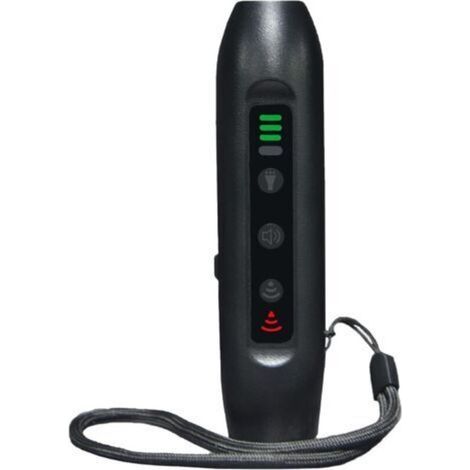 Répulsif pour chien à 3 modes, appareil portable et rechargeable pour dressage de chiens avec lampe de poche intelligente à haute luminosité, appareil de dressage de chiens avec indicateur LED, foncti (1/5)