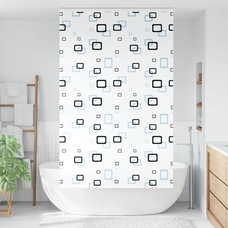 Store enrouleur de douche avec cassette largeur du tissu 116 cm (1/5)