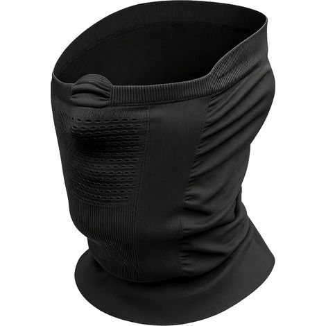 Scaldacollo sportivo traspirante per uomo e donna, scaldacollo invernale in pile, maschera antivento e resistente al freddo, sciarpa multifunzionale per motociclismo, ciclismo, sci, escursionismo e co (1/5)