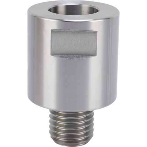 Adaptateur de broche de tour en acier 45, filetage mâle 1 pouce 8 TPI, filetage femelle 1 pouce 12 TPI, changeur de filetage pour mandrin de tour à bois