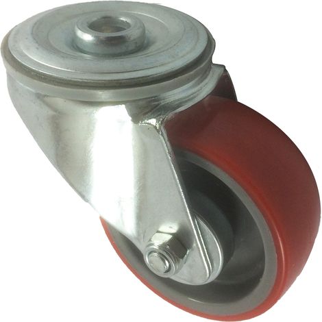 Roulette industrielle Pivotante RS PRO, Ø 80mm, 130kg ( Prix pour 1 )