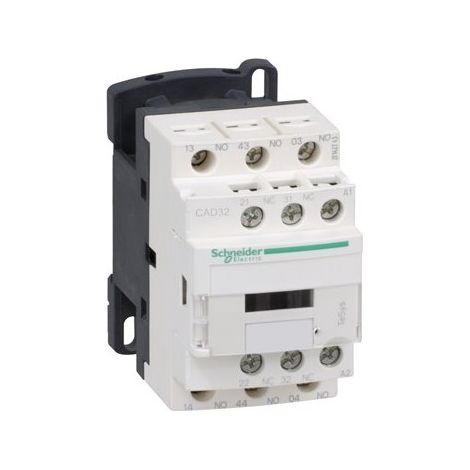 Schneider CAD32M7 Tesys contactor 3F+2O 10A 220V
