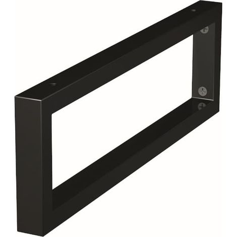 Naturel Accesorios soporte Naturel Dolce 45x14x3 cm, negro mate KONZOLEH45CM