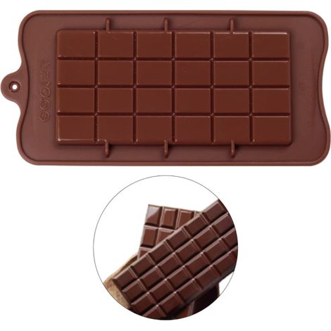 Molde de silicona para chocolate, galletas y caramelos de gelatina.