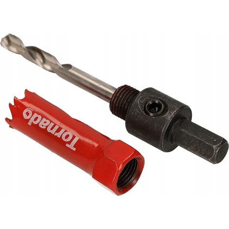 Adaptador de broca para sierra de corona bimetálica de 16 mm (1/5)