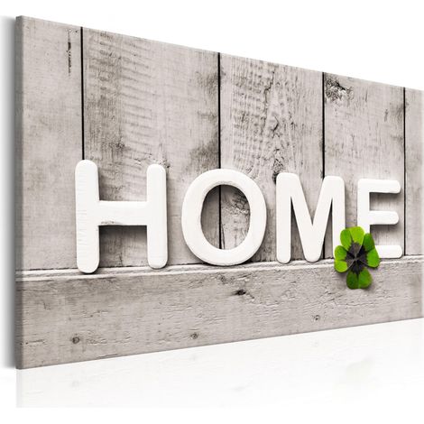 Quadro - Happy Home - 120x80 (1/4)