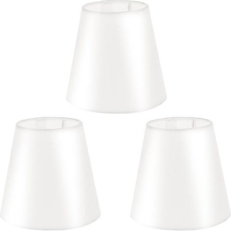 Set mit 3 Stofflampenschirmen (1/3)