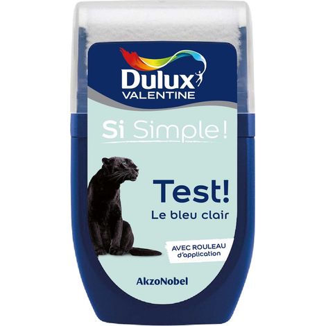 [PROMO] Dulux Valentine Si Simple - Peinture toutes pièces - Testeur Mat Le Bleu Clair 30 mL (1/5)