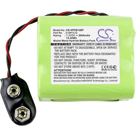 [NEUWERTIG] B-Ware Cs Akku Batterie Alarm Systems Ersatzakku Visonic Powermax Sicherheitstechnik