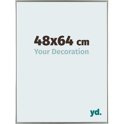 yd. - Cadre photo 48x64 - Champagne - Plastique - Evry