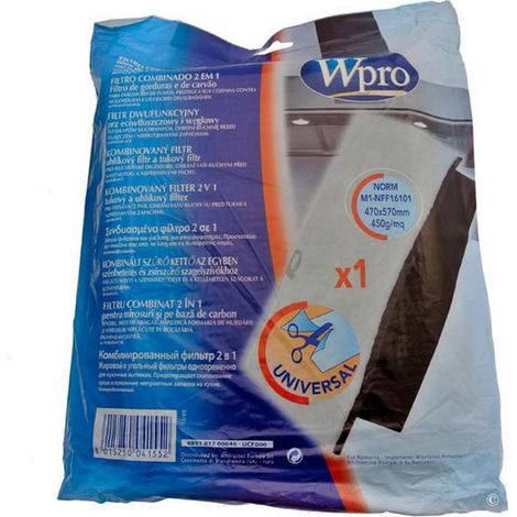 Ersatzteil - Fett- und Geruchsfilter aus Schaumstoff 470 x 570 mm zuschneidbar FCH009, original -  -