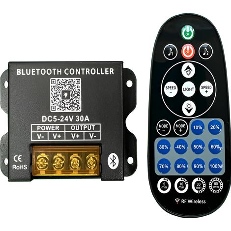 Bluetooth App RF LED Dimmer 25 Tasten [HLP-YS-BLE-RFT30]
