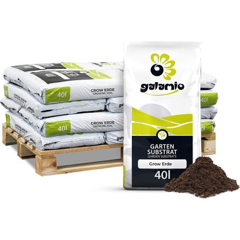 Galamio Grow Erde 40l x 12 Sack 480l 12er