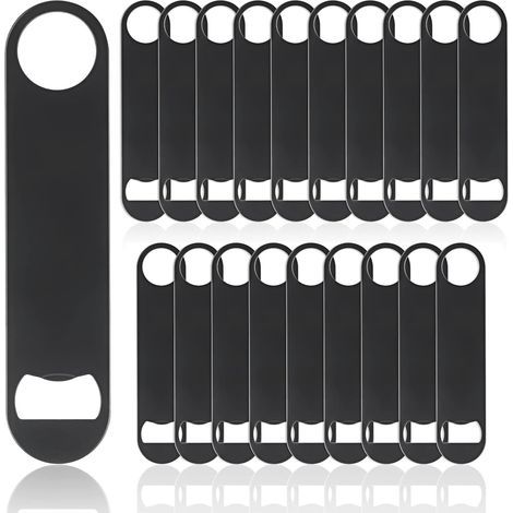 Flache Flaschenpresse (20er-Pack) – ca. 17–8 cm – Edelstahl – Großpackung Flaschenpresse für dunkles Bier – Flaschenpresse für Barkeeper, geeignet für Küche, Bar oder Restaurant (1/5)