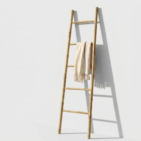 Escalera decorativa de bambú para decoración Mary 5