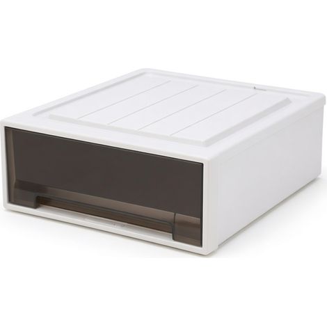 Boîte de rangement à tiroir en plastique 53 x 35 x 30 (1/5)