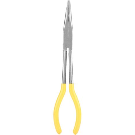 Pince en acier Extra longue de 270mm, outil d'entretien et de réparation de véhicules artisanaux (coude à 45 °) (1/5)
