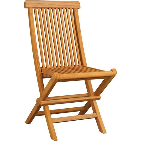 Maison Exclusive - Klappstühle, 8-teilig, Massivholz Teakholz (1/5)