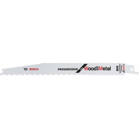Bosch Accessories 2608654406 Lama per sega universale S 3456 XF - Progressor for Wood and Metal Lunghezza lama della se