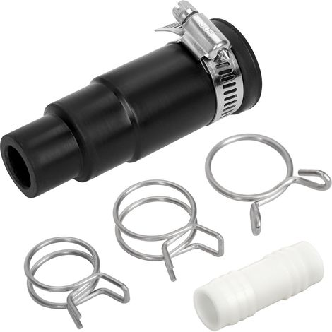 Adaptateur de Tuyau de Vidange pour Lave-Vaisselle Compatible avec les Broyeurs à Déchets Insinkerator, Comprend 1 Connecteur d'Entrée 1 Collier de Serrage et 3 Colliers de Serrage à Ressort (1/5)