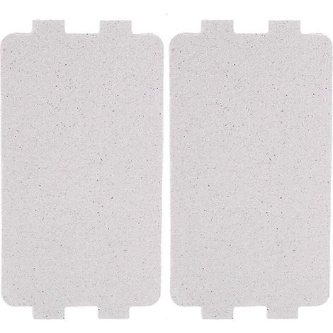 2pcs plaque mica,plaque micro ondes,plaque mica micro ondes,Remplacement de Feuille, de Guide d'ondes Hyperfréquences Réparation Accessoire Cuisine Four à Micro-ondes (1/5)
