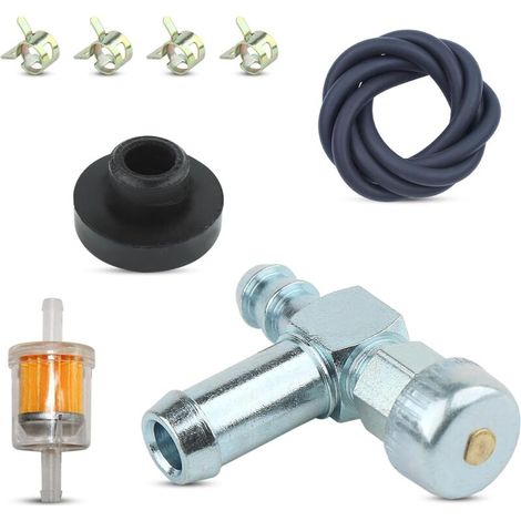 33/64" fuel tank shut-off valve for MTD snowblower with fuel filter (1/5)