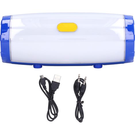 Enceinte Bluetooth LED Colorée, Enceinte Portable Sans Fil avec Subwoofer pour Chambre et Fête (1/5)