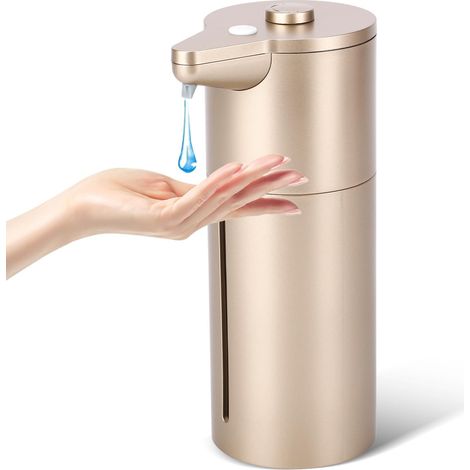 Touchless Automatic Soap Dispenser, Hands Free, Adjustable Volume, Long Lifespan, Compatible Thick Fine Soap, Easy