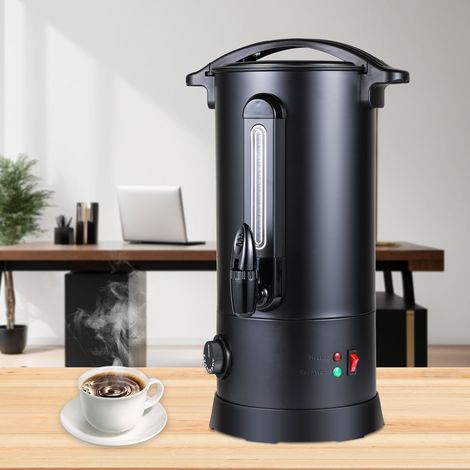 Jiubiaz Bollitore per vin brulé 1800 W Distributore di bevande calde 10 L con vaschetta di raccolta, rubinetto di scarico, termostato e protezione contro il surriscaldamento Regolazione della temperat (1/5)