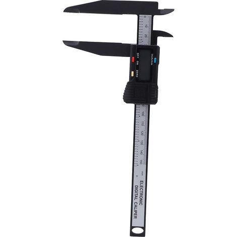 Pied à coulisse numérique électronique, pied à coulisse numérique avec outil de mesure à longue mâchoire 0,1 mm avec grand écran LCD(150MM) (1/5)