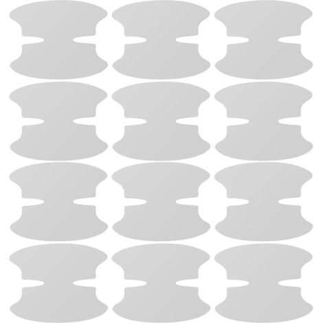 Lot de 12 autocollants de protection de peinture transparents pour poignées de portière de voiture, film de protection anti rayures pour tous les types de véhicules et accessoires de voiture (1/5)