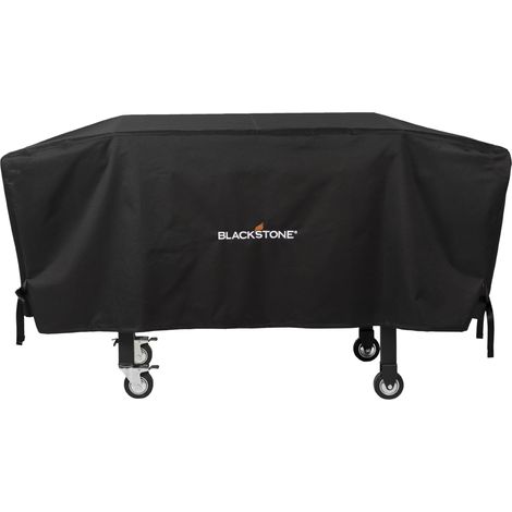 Blackstone Copertura per griglia a Gas 1528 600D in Poliestere Resistente, con Parte Superiore Piatta, Resistente all'Acqua, Adatta esclusivamente per Piastre di Cottura da 91,4 cm, Nero (1/5)