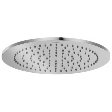 Duravit Pomme de douche 240 mm, 1 douchette, angle réglable, montage au plafond ou mural, Coloris: chrome - UV0660014000