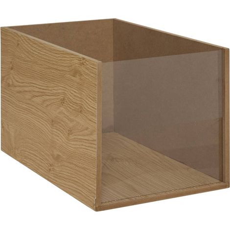 Cubo espositivo 42x24cm in legno e pet trasparente - Feeric lights & christmas