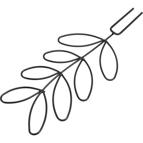 4 treillis métalliques, pour plantes grimpantes, potager et décoration intérieure/extérieure, en fer antirouille (1/5)