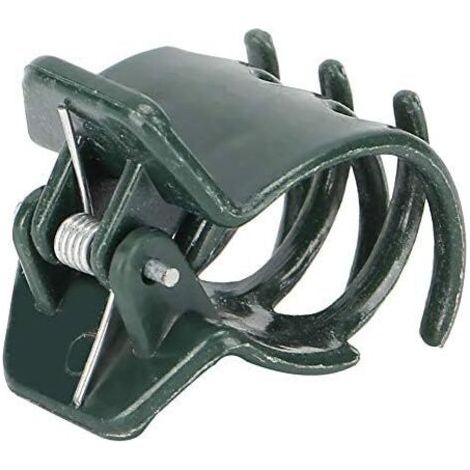 15mm 100 Pcs Plastic Plant Clip Flower Stem Support Fixing Clamp Clips Garden Tool for Plants Vine Vegetables Tomatoes Cucumbers Orchid (1/5)