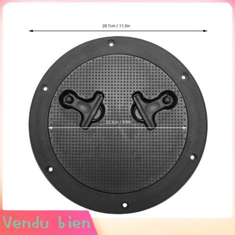 1 Trappe d'accès ronde 9in Nylon Antidérapante Étanche Pour Bateau Yacht Camping-car (1/5)