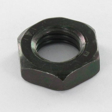 Ecrou hexagonal bas hm/contre Ecrou M10 Acier zingué noir