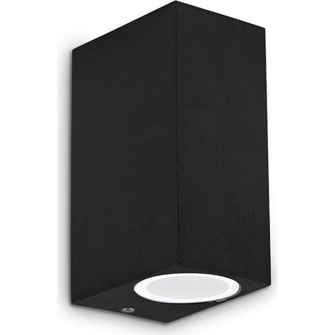 Applique Moderna Up Alluminio Nero 2 Luci G9 3W 3000K Luce Calda (1/3)