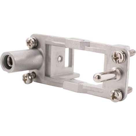 HARTING Han Festrahmen (M/F), Baugröße 10A Stift / Buchse, für 1 Modul Querschnitt PE 0,75mm² - 2,5mm² Temperaturbereich -40°C bis 125°C - 1 Stück (1/3)
