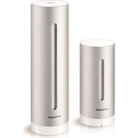 Netatmo - Smart Home Wetterstation, silber NWS01-EC (1/4)